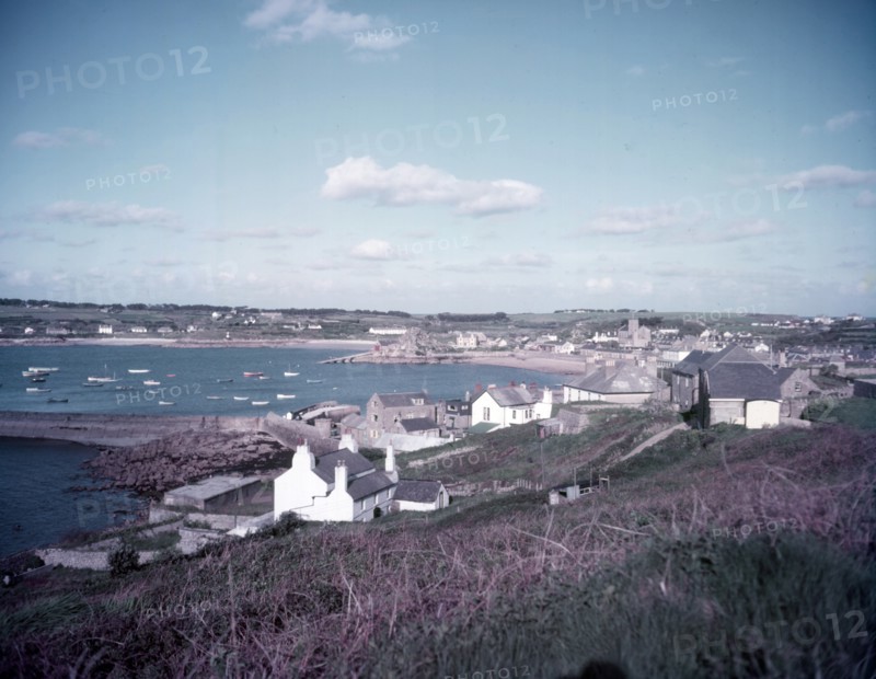 The Quay and St Mary's Pool, Hugh Town, St Mary's, Scilly Isles, c1955. Creator: Arthur Charles Kirby Ware.