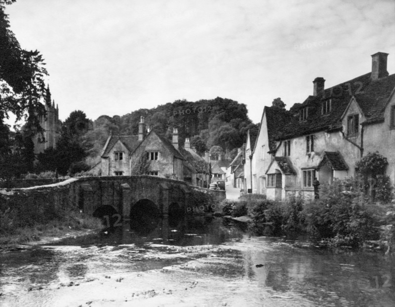 Castle Combe, Wiltshire, c1955.  Creator: Arthur Charles Kirby Ware.