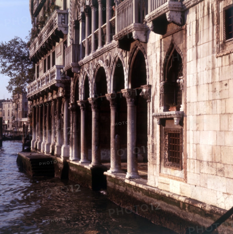 Ca' d'Oro on the Grand Canal, Venice, Italy, c1955. FLIP Creator: Arthur Charles Kirby Ware.