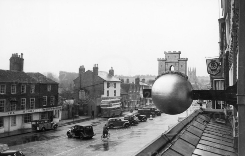 The High Street, Marlborough, Wiltshire, c1955. Creator: Arthur Charles Kirby Ware.
