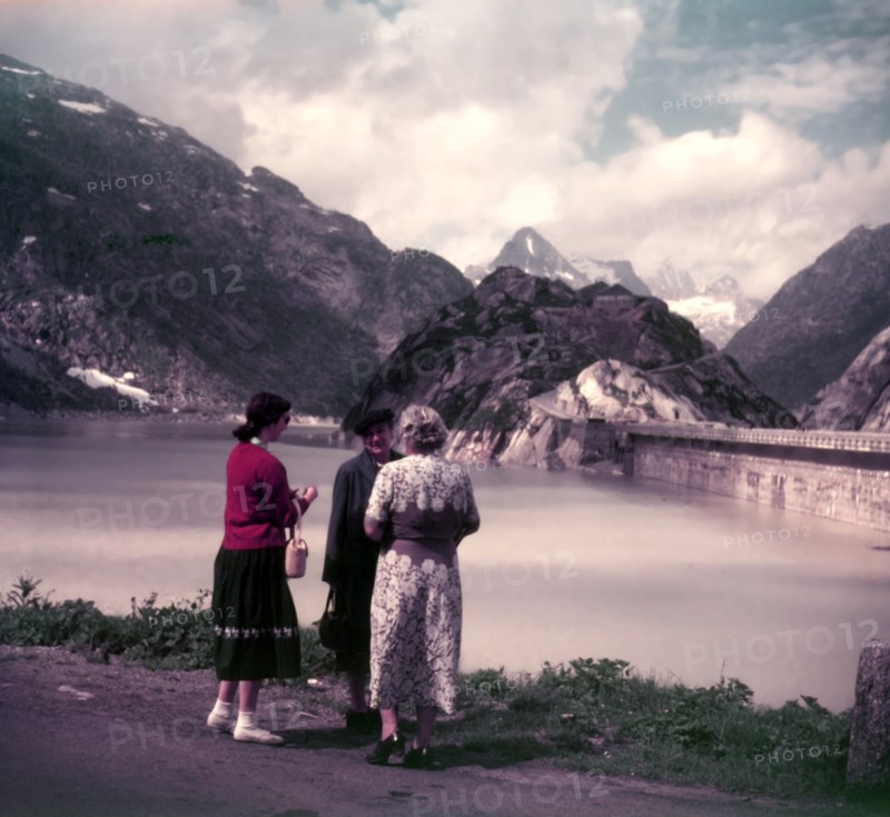 The summit of the Grimsel Pass, Switzerland, c1955.  Creator: Arthur Charles Kirby Ware.
