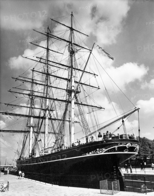 The Cutty Sark, Greenwich, London, c1955. Creator: Arthur Charles Kirby Ware.