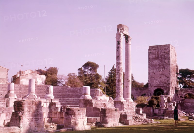 Théâtre Antique, Arles, France, c1955. Creator: Arthur Charles Kirby Ware.