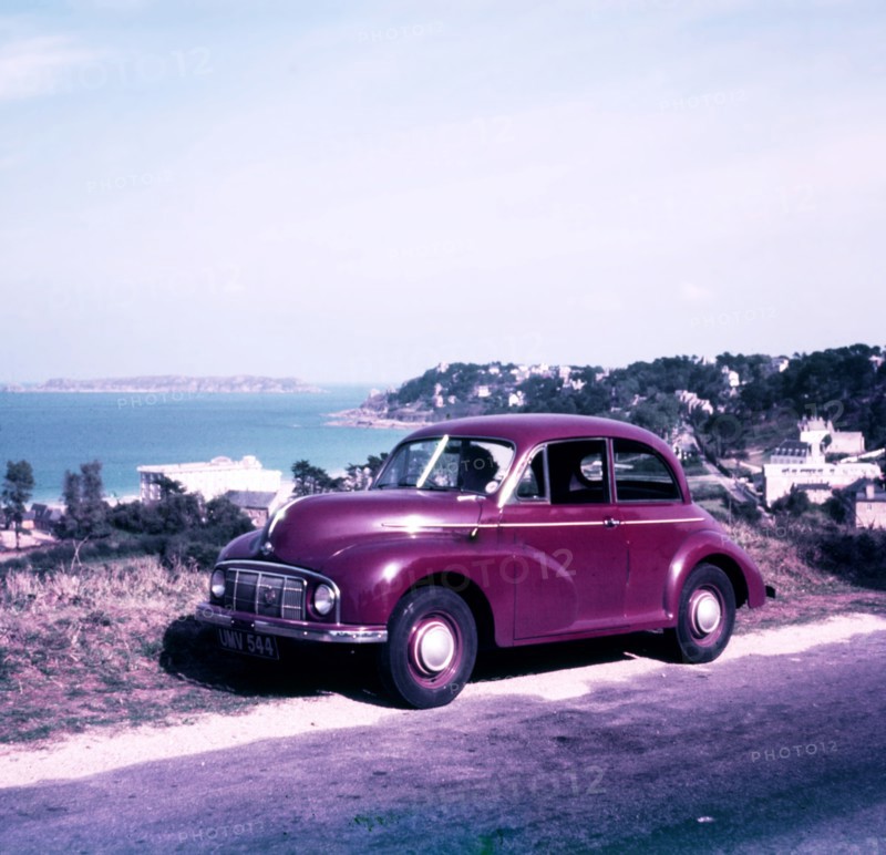 Coast road, Perros-Gurrec, Brittany, France, c1955.  Creator: Arthur Charles Kirby Ware.