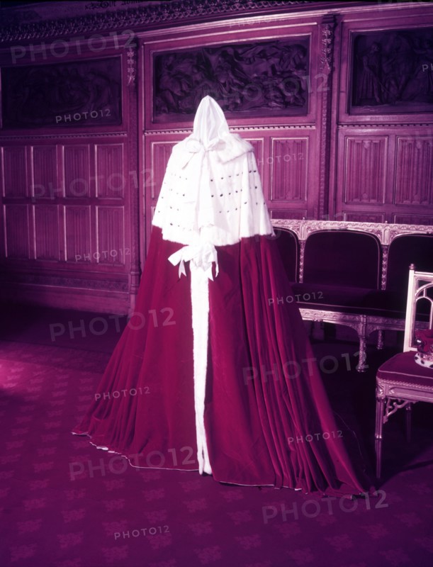 Red velvet and ermine robes, c1953. Creator: Arthur Charles Kirby Ware.