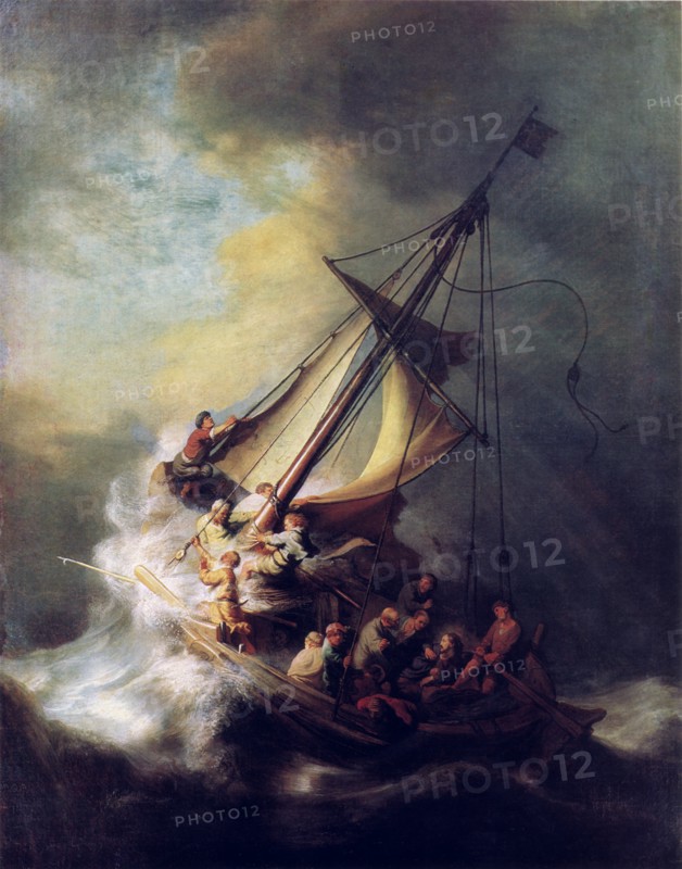 'The Storm on the Sea of Galilee', 1633, (1967).  Creator: Rembrandt Harmensz van Rijn.