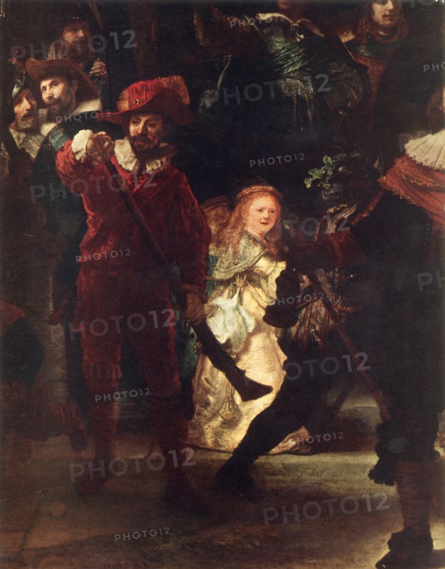 'The Night Watch (The Company of Captain Frans Banning Cocq)', detail, 1642, (1967).  Creator: Rembrandt Harmensz van Rijn.