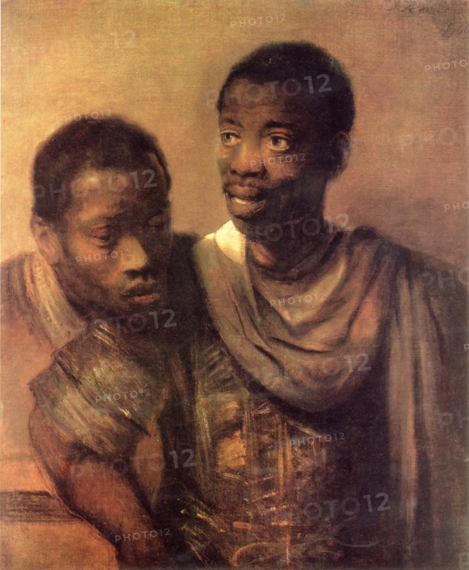 Two African Men, 1661, (1967).  Creator: Rembrandt Harmensz van Rijn.