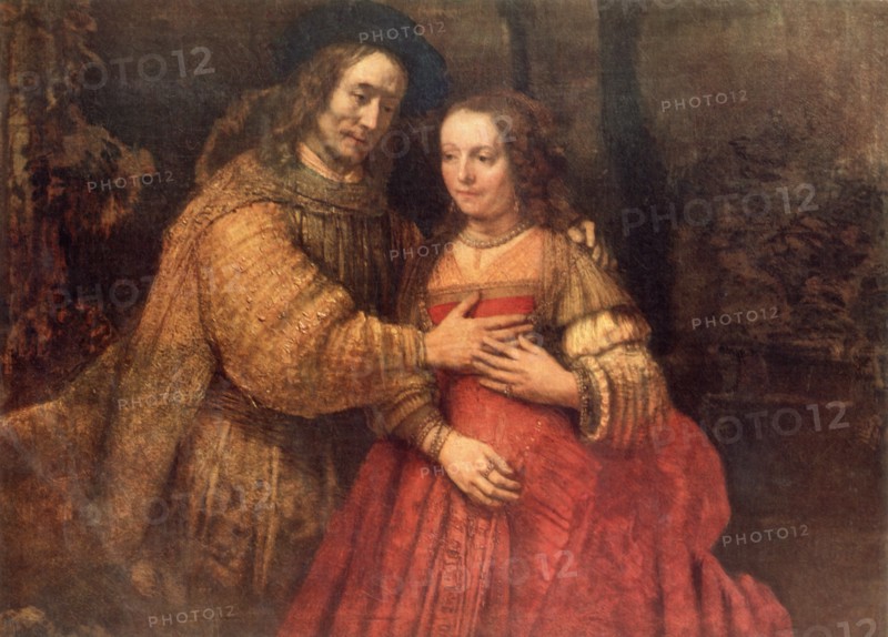 'The Bridal Couple (The Jewish Bride)', c1665-c1669, (1967).  Creator: Rembrandt Harmensz van Rijn.