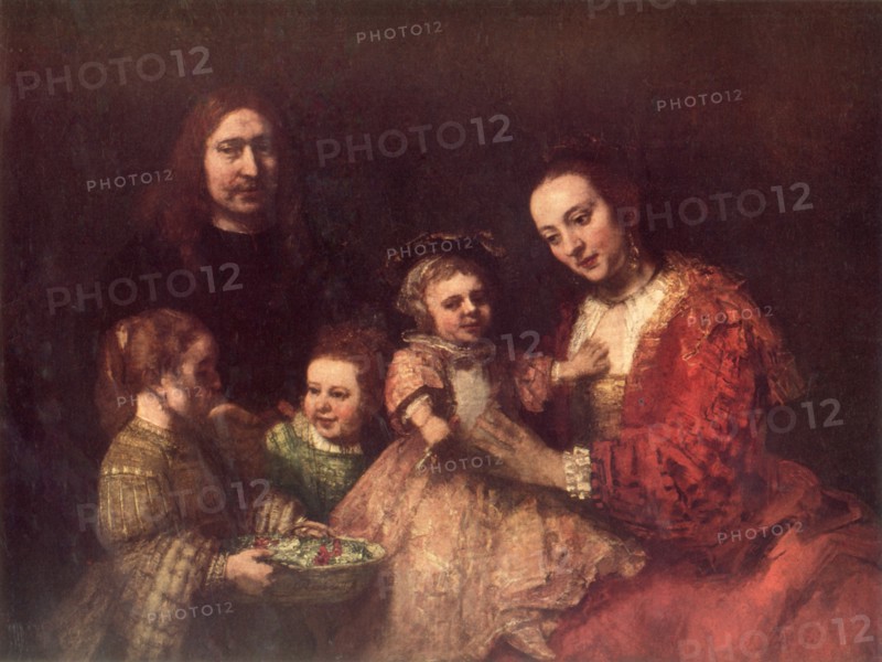 'A Married Couple with Three Children', c1668-1669, (1967). Creator: Rembrandt Harmensz van Rijn.