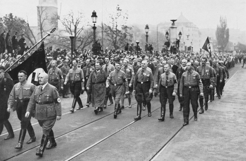 Reconstruction of the historic march of November 9, 1923, 1934