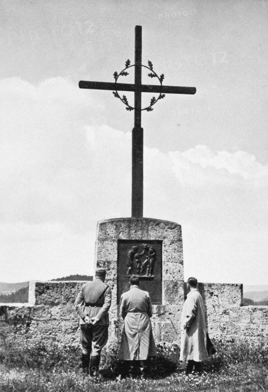 Hitler à Hiltpoltstein, en Suisse franconienne, 1936