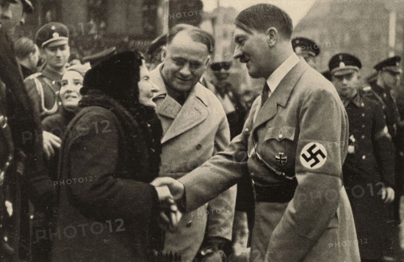 Adolf Hitler on the day of the incorporation of the Saar region into Germany (1935)
