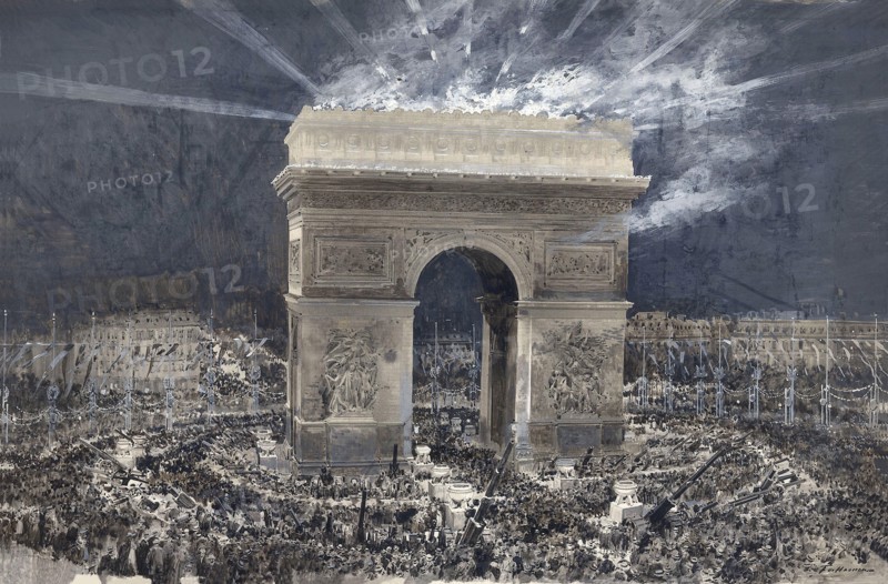 Célébrations du 14 juillet 1919 à Paris
