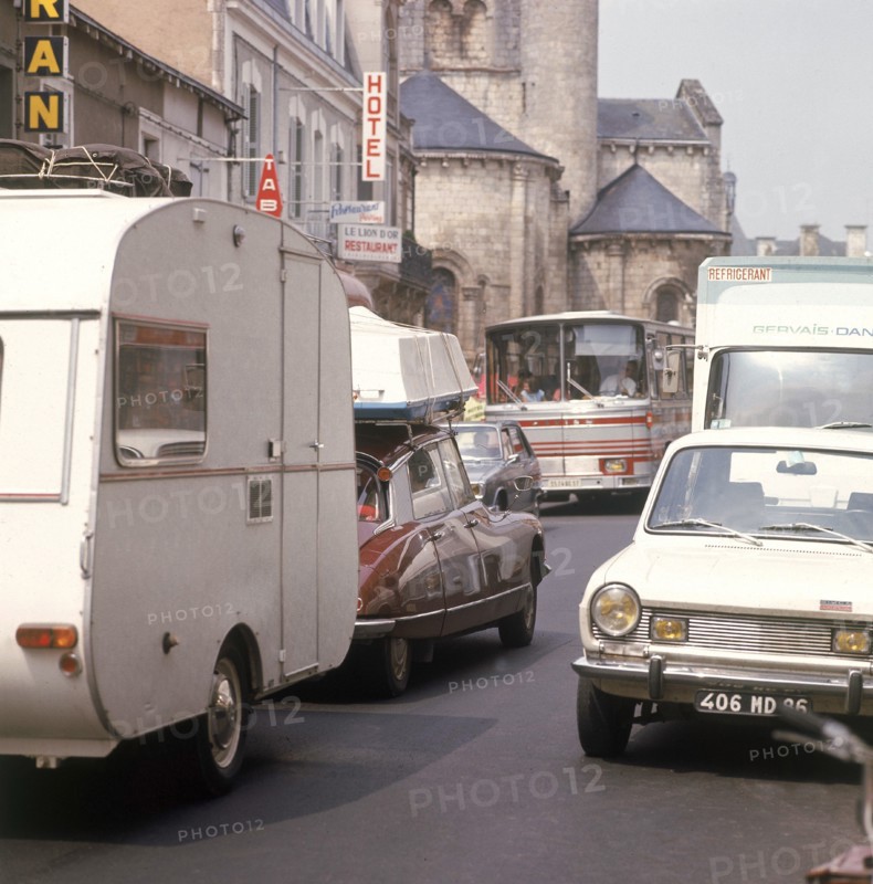 Les grands départs en vacances dans les années 70