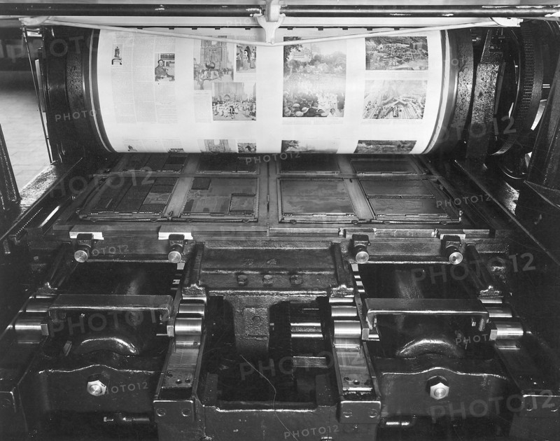 Imprimerie du journal L'Illustration à Bobigny