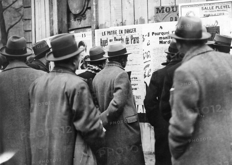 Les émeutes du 6 février 1934 à Paris