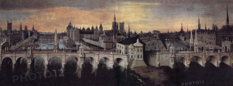 La Seine et le pont Neuf à Paris.