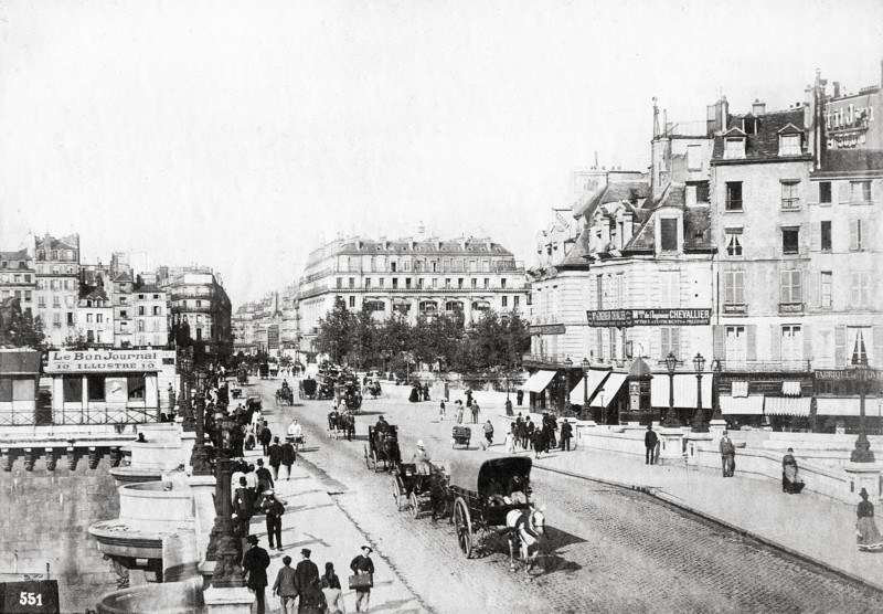 Le pont Neuf à Paris.