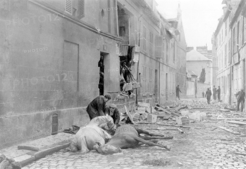 La ville de Soissons en 1914