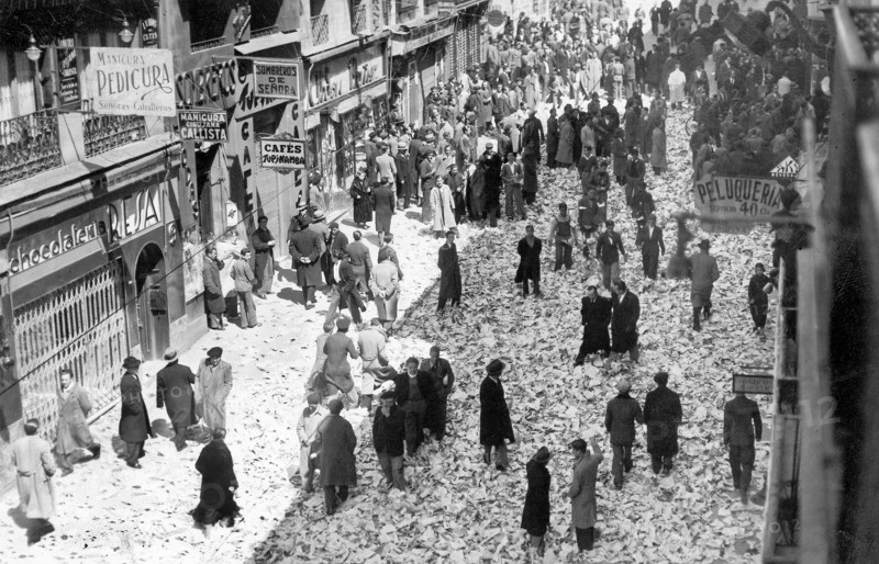 General strike in Spain, 1936