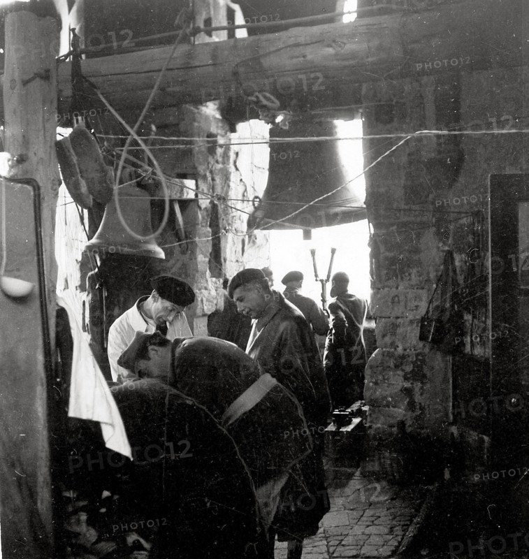 Group of journalists during the Spanish Civil War, 1936