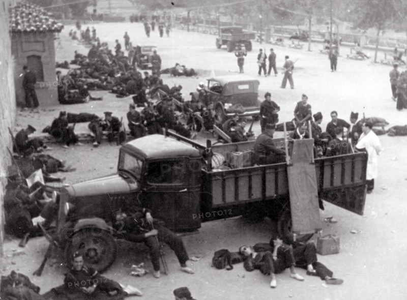 Republican Red-Cross in Madrid, 1936
