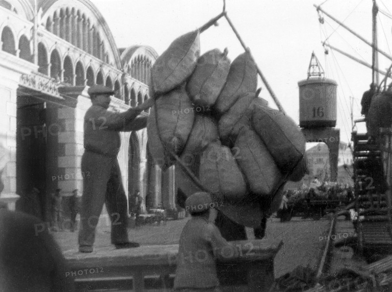 Food supplies in Barcelone, 1937