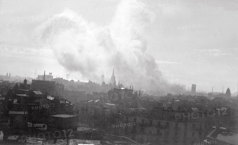Ville de Barcelone pendant la Guerre d'Espagne