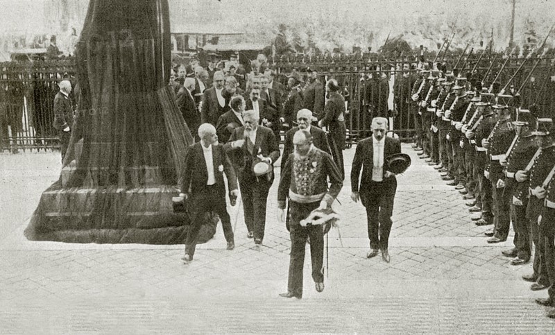 La translation des cendres de M Emile Zola au Panthéon le jeudi 4 juin 1908.
