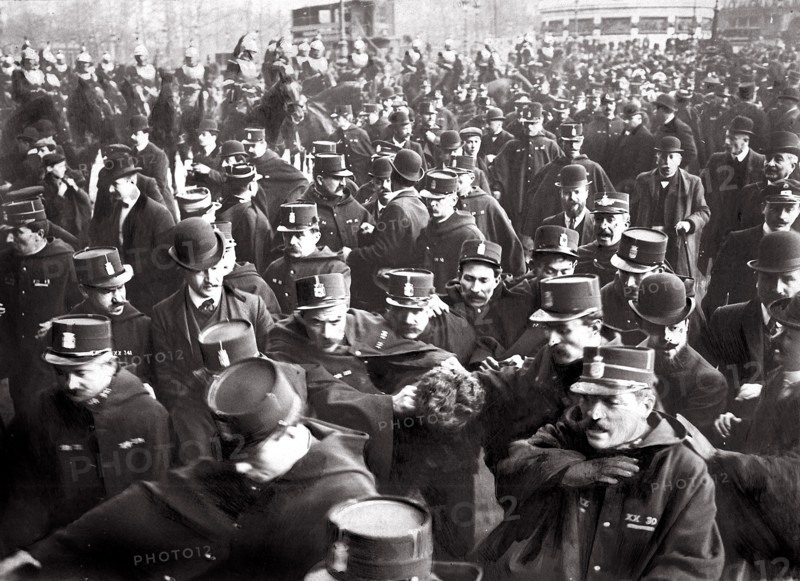 Arrestation de Jacob Law, le 1er mai 1907