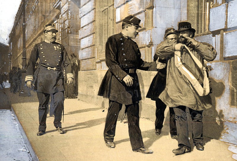 Manifestation du 1er mai 1890 à Paris