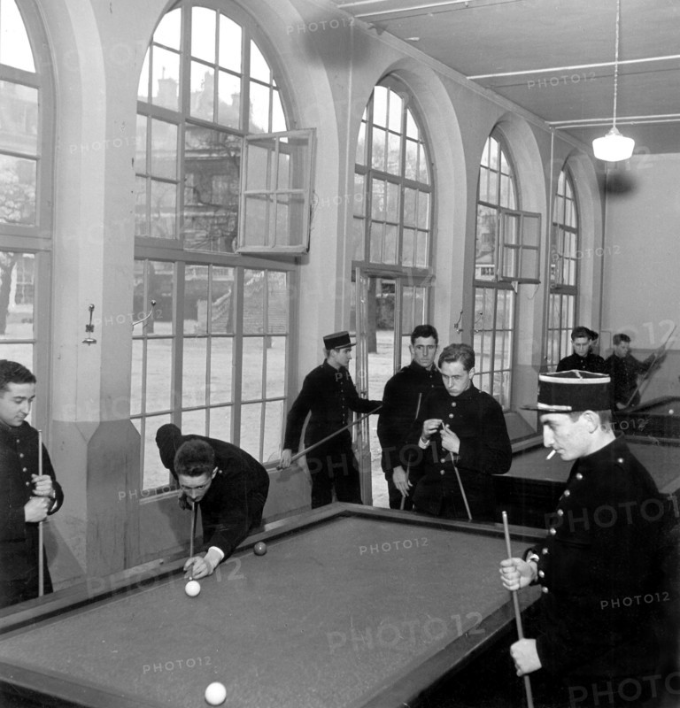 L'armée Française. L'école Polytechnique en 1939.