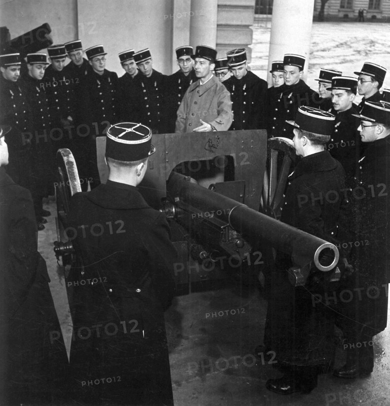L'armée Française. L'école Polytechnique en 1939.