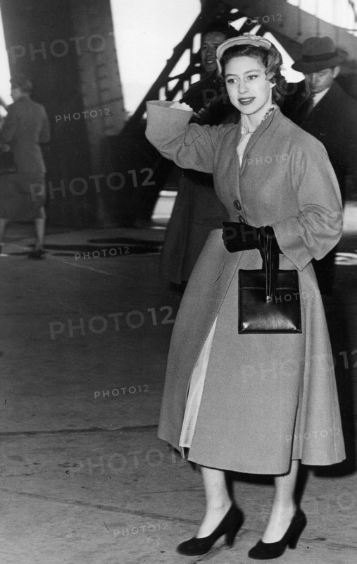 Princess Margaret visiting Paris