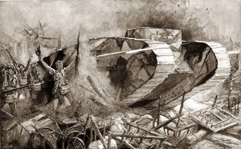 Flameng, Battle of the Somme, 1916