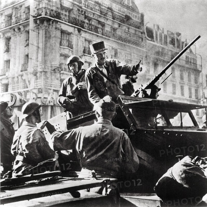Liberation of Paris in August 1944
