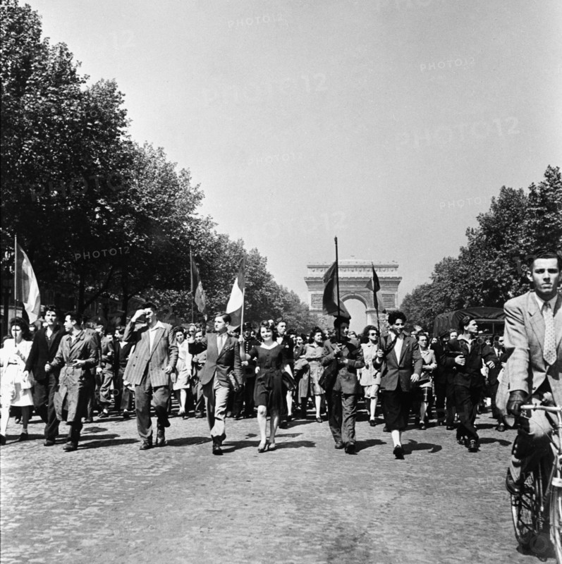 Liberation of Paris in August 1944