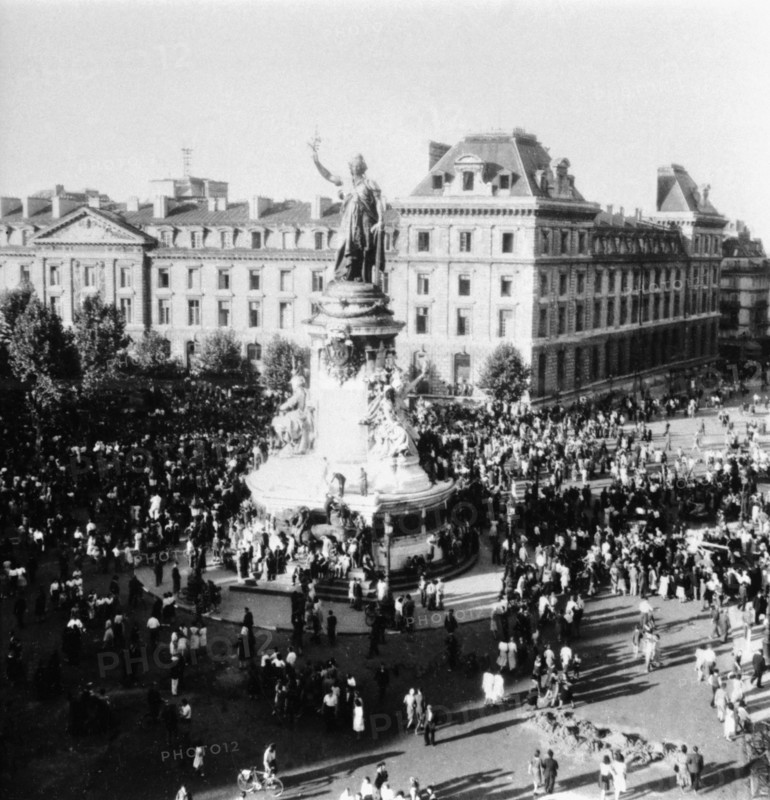 Liberation of Paris in August 1944