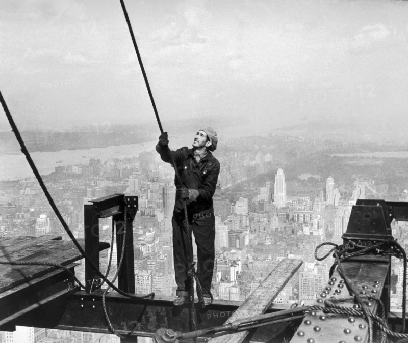 Construction de l'Empire State Building