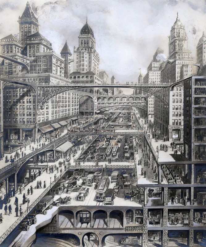 Un projet futuriste pour la ville de New-York