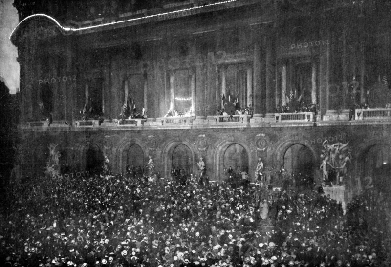 Célébrations pour la signature du Traité de Versailles, 28 juin 1919