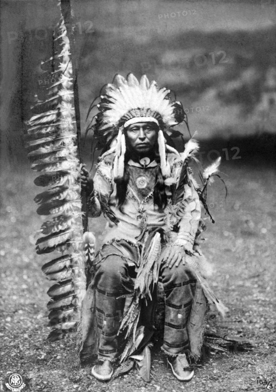 Photo card representing an Indian