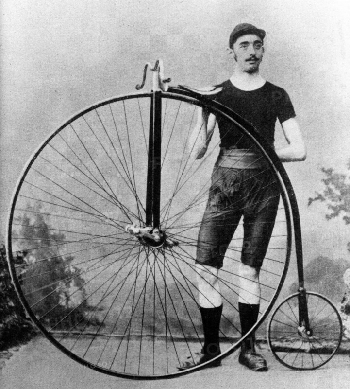Grand Bi, monocycle ancien