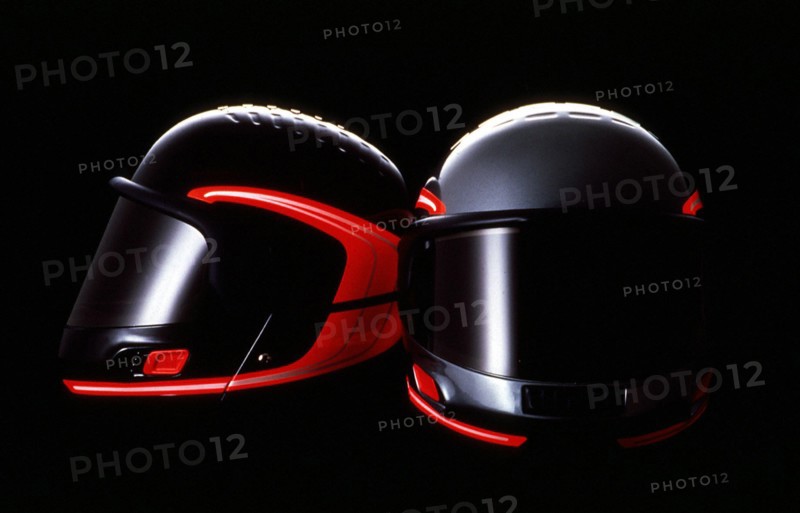 Casque de moto sécurité
