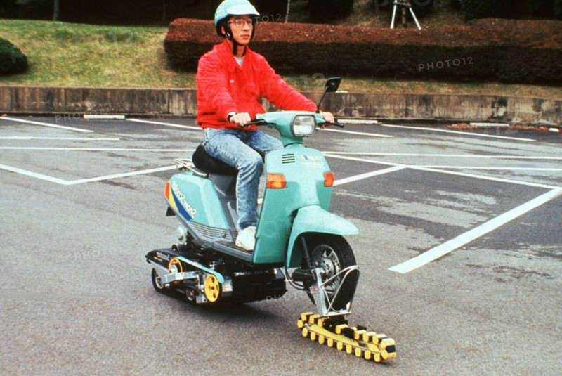 Caterpillar Track Scooter