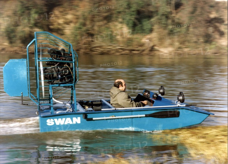 Hovercraft for fishing