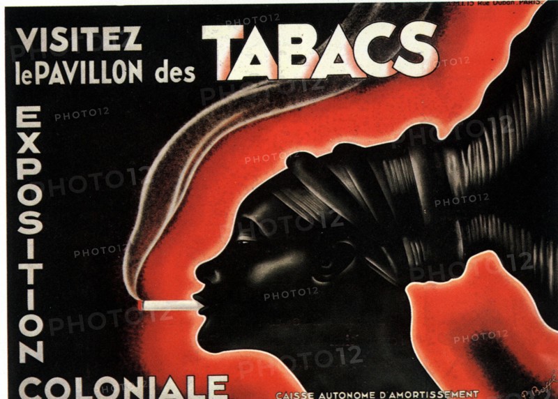 Affiche pour l'exposition coloniale