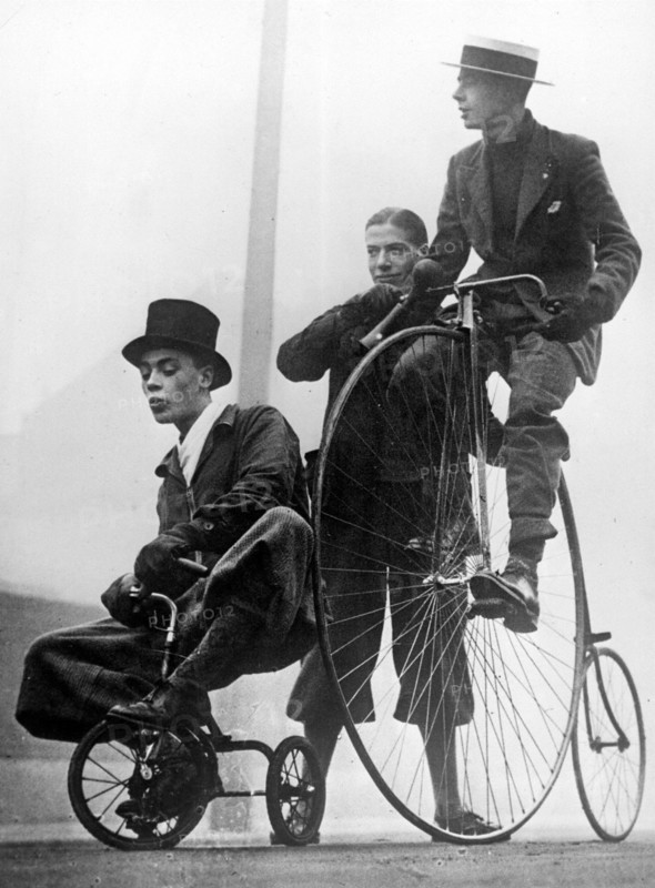 Grand Bi, monocycle ancien