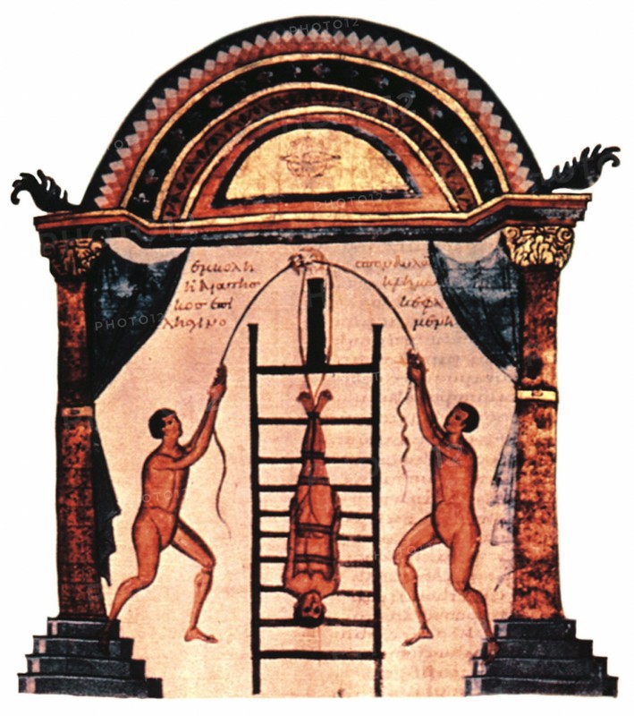Treatment of a dislocation in ancient Greece